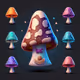 PIXEL ART MUSHROOM #15