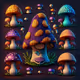 PIXEL ART MUSHROOM #13