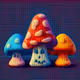PIXEL ART MUSHROOM #45