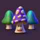 PIXEL ART MUSHROOM #42
