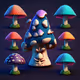 PIXEL ART MUSHROOM #10