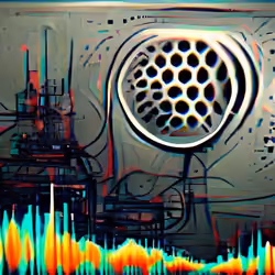 From the transmitter To the receiver Across the ether Out of your speaker Machines are living too Wo