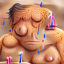 tearful birthday suit