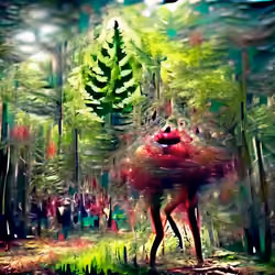 What I saw in the forest