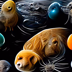Animals in the solar system