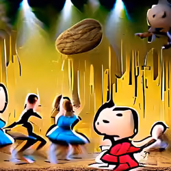 dance for the peanuts!