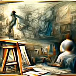 I wonder what that painting means