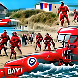 Baywatch Invading Normandy