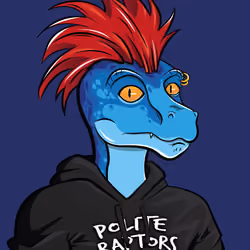 Polite Raptor #2436