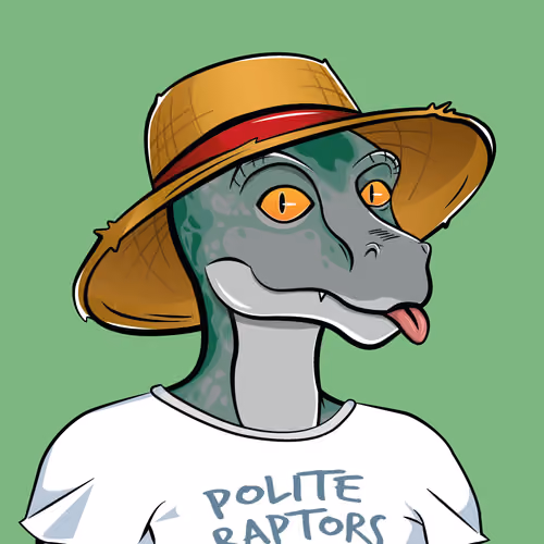 Polite Raptor #704