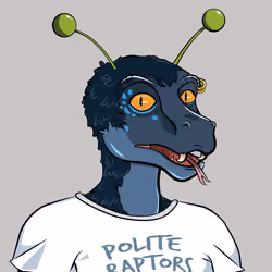 Polite Raptor #2487