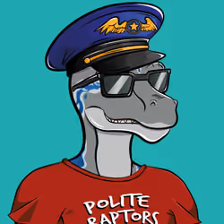 Polite Raptor #1470