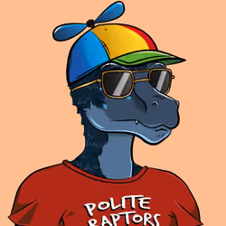Polite Raptor #1768