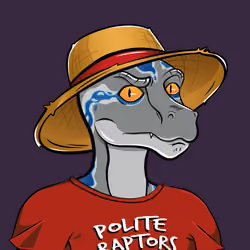 Polite Raptor #1289