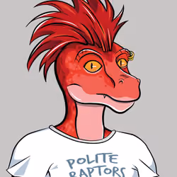 Polite Raptor #1142