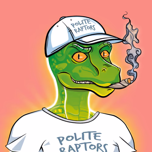 Polite Raptor #1327
