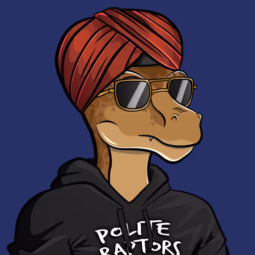 Polite Raptor #2086