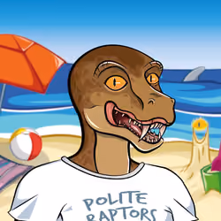 Polite Raptor #2187