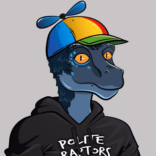 Polite Raptor #3167