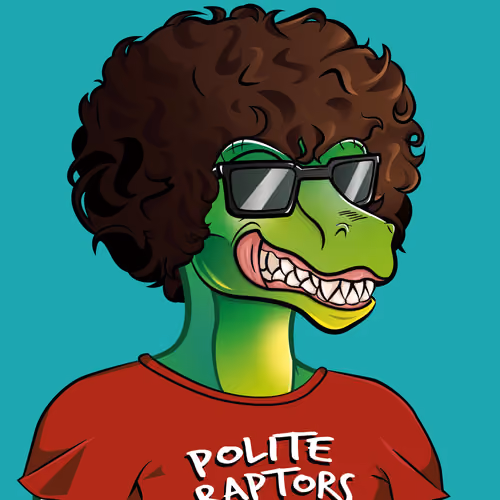 Polite Raptor #1564