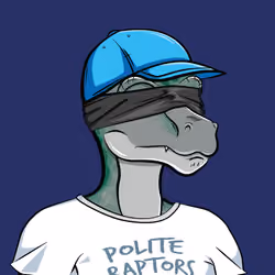 Polite Raptor #1180