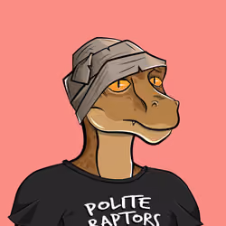 Polite Raptor #1020
