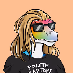 Polite Raptor #2132