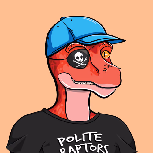 Polite Raptor #1065
