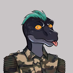 Polite Raptor #641