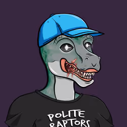 Polite Raptor #3014