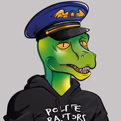 Polite Raptor #736
