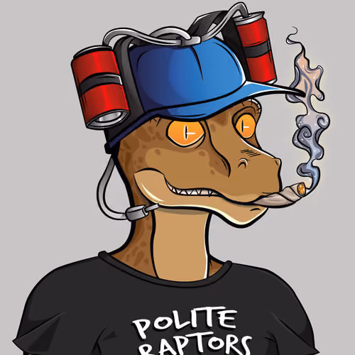 Polite Raptor #2332