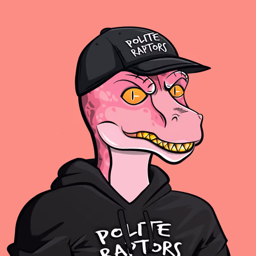 Polite Raptor #1087