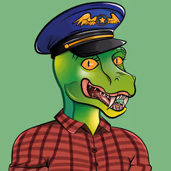 Polite Raptor #2512