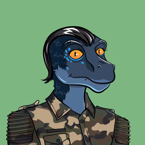 Polite Raptor #2028