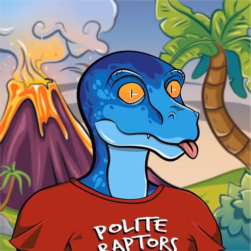 Polite Raptor #2610