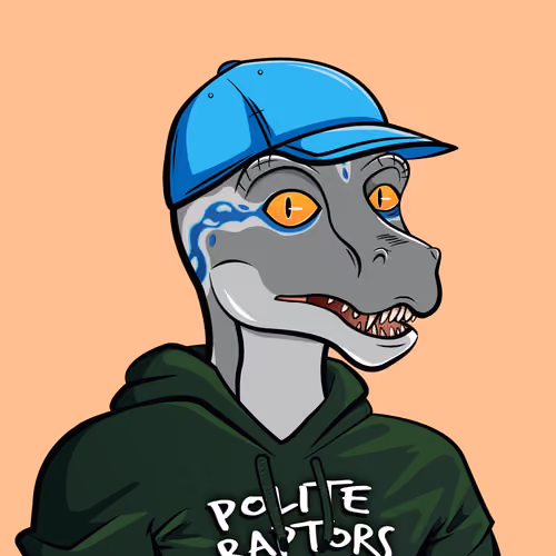 Polite Raptor #3113