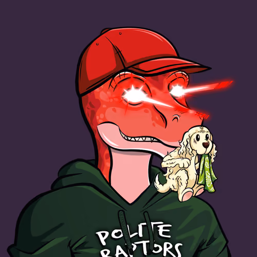 Polite Raptor #2950