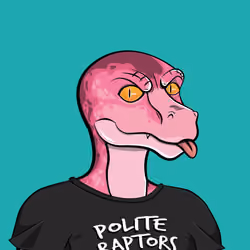 Polite Raptor #1432