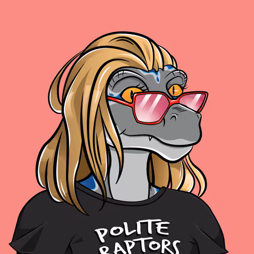 Polite Raptor #1146