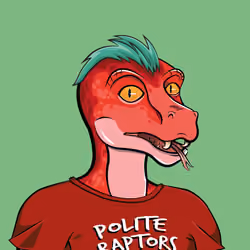 Polite Raptor #806
