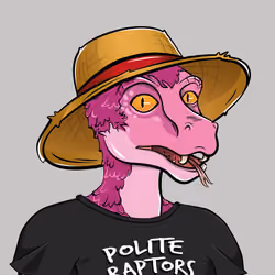 Polite Raptor #1141