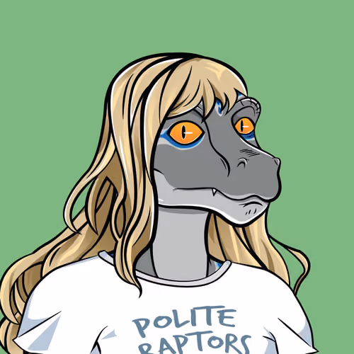 Polite Raptor #1539