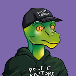 Polite Raptor #3087