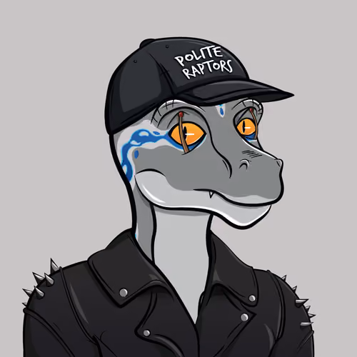 Polite Raptor #2007