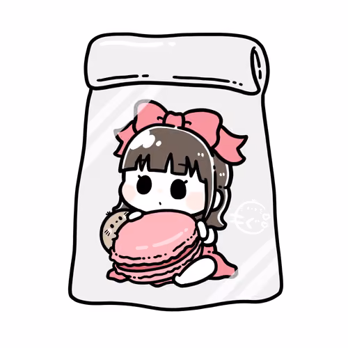 "strawberry macaron”