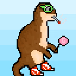 Happy Otter #404