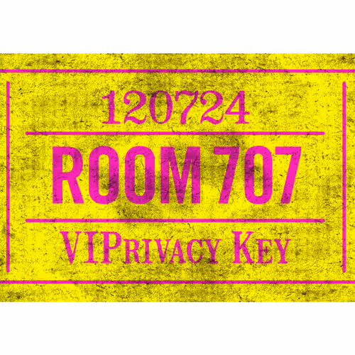 The Room 707 Ticket
