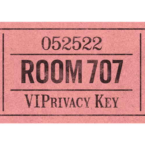 The Room 707 Ticket