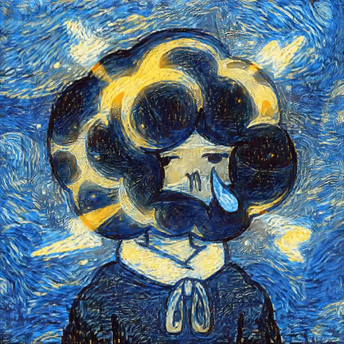 Starry Night Boki x Van Gogh #2